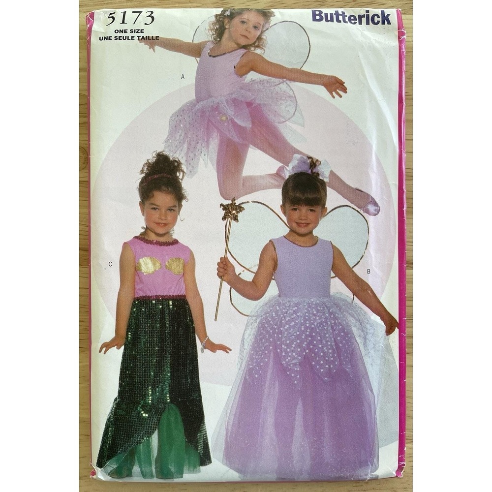 Butterick Children's Costume Pattern 5173 One‎ Size